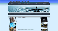 Desktop Screenshot of kutfuras-erd.hu